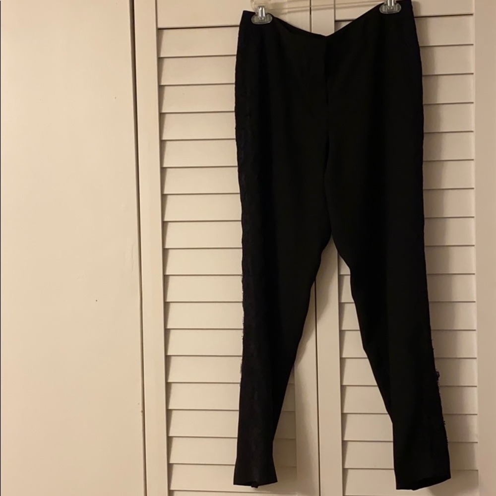Vince Canute Black Lace Pants